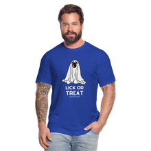 Lick or Treat Halloween T-Shirt - royal blue