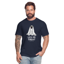Lick or Treat Halloween T-Shirt - navy