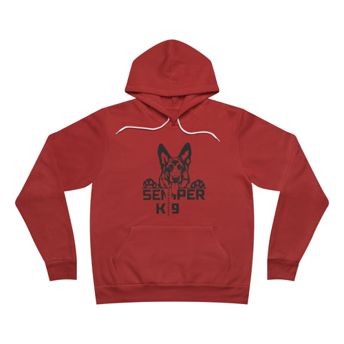 Semper K9 GSD Love Fleece Pullover Hoodie