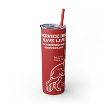 Skinny Tumbler with Straw, 20oz