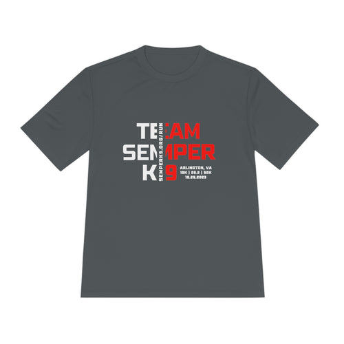 Team Semper K9 Unisex Moisture Wicking Tee 2023 MCM