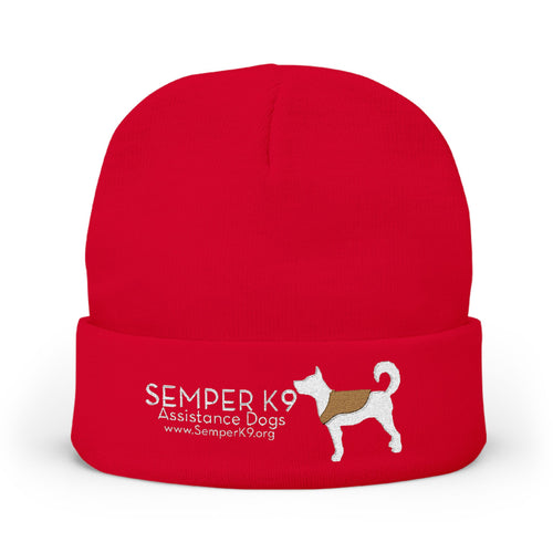 Knit Beanie (Embroidery)