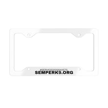 Metal License Plate Frame