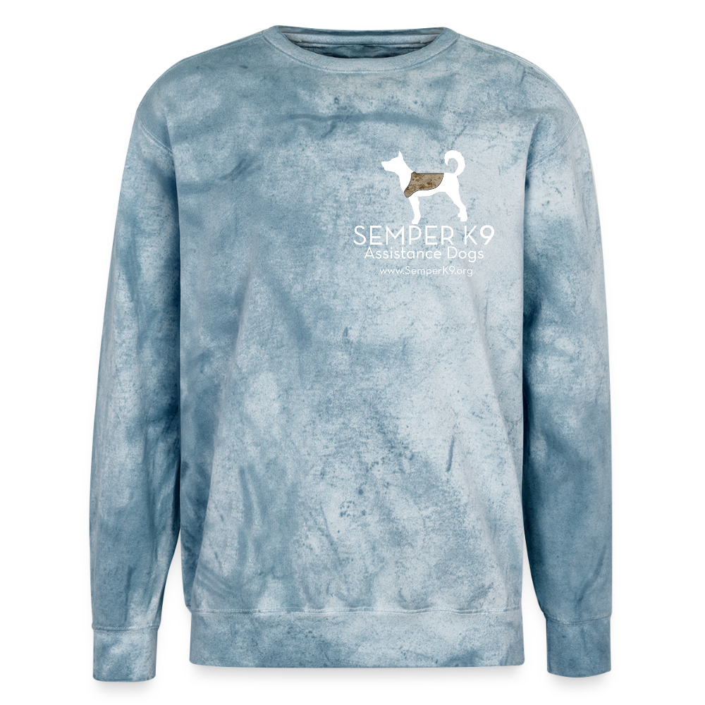 Semper K9 Colorblast Crewneck Sweatshirt - ocean
