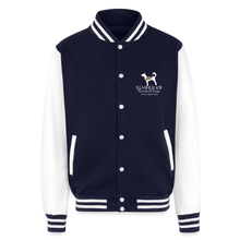 Semper K9 Heavyweight Letterman Jacket - navy/white