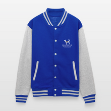 Semper K9 Heavyweight Letterman Jacket - royal/heather grey
