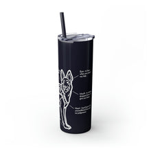 Skinny Tumbler with Straw, 20oz