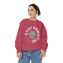 Stay Pawsitive Premium Sweatshirt