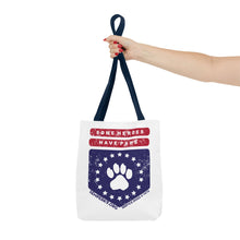 Some Heroes Have Paws Tote Bag