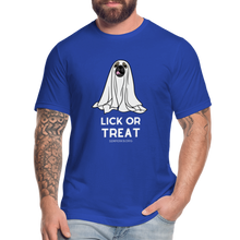 Lick or Treat Halloween T-Shirt - royal blue