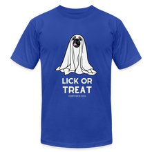 Lick or Treat Halloween T-Shirt - royal blue