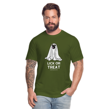 Lick or Treat Halloween T-Shirt - olive