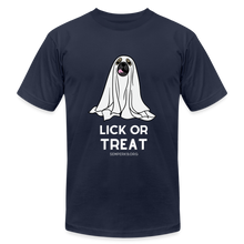 Lick or Treat Halloween T-Shirt - navy