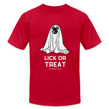 Lick or Treat Halloween T-Shirt - red