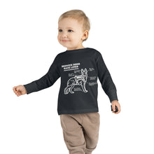 Service Dogs Save Lives Toddler Long Sleeve Tee