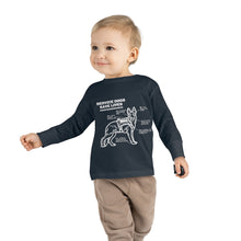 Service Dogs Save Lives Toddler Long Sleeve Tee