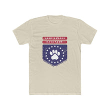 Some Heroes Have Paws Cotton Crew Tee
