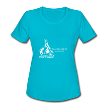 Team Semper K9 Women's Moisture Wicking Performance T-Shirt - turquoise