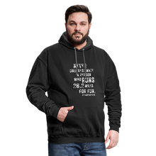 Team Semper K9 Contrast Hoodie - black/asphalt