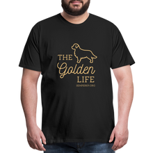 Golden Life Men's Premium T-Shirt - black