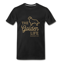 Golden Life Men's Premium T-Shirt - black
