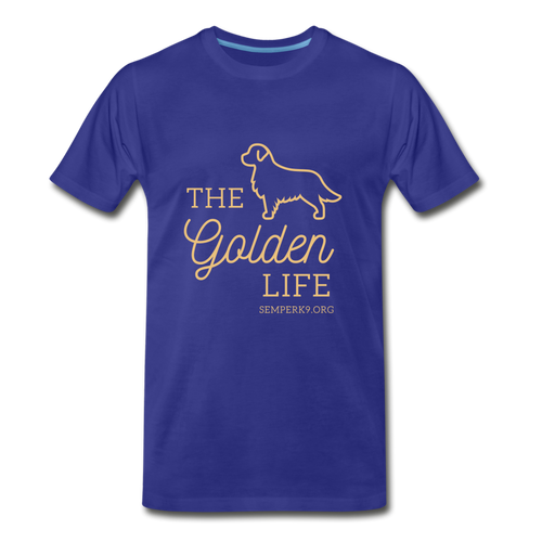 Golden Life Men's Premium T-Shirt - royal blue