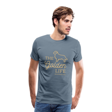 Golden Life Men's Premium T-Shirt - steel blue
