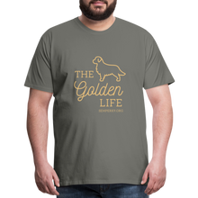 Golden Life Men's Premium T-Shirt - asphalt gray