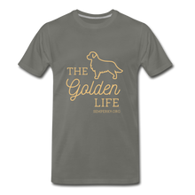 Golden Life Men's Premium T-Shirt - asphalt gray