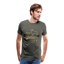Golden Life Men's Premium T-Shirt - asphalt gray