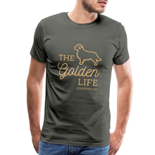 Golden Life Men's Premium T-Shirt - asphalt gray