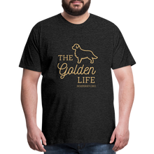 Golden Life Men's Premium T-Shirt - charcoal grey