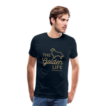 Golden Life Men's Premium T-Shirt - deep navy