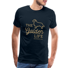 Golden Life Men's Premium T-Shirt - deep navy