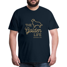 Golden Life Men's Premium T-Shirt - deep navy