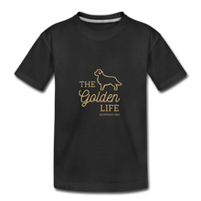 Golden Life Kids' Premium T-Shirt - black