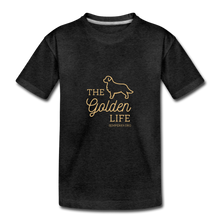 Golden Life Kids' Premium T-Shirt - charcoal grey