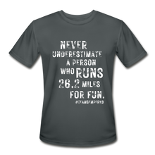 Team Semper K9 Men’s Moisture Wicking Performance T-Shirt - charcoal