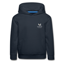 Service Dogs Save Lives Youth Premium Hoodie - navy