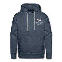 Service Dogs Save Lives Premium Hoodie - heather denim