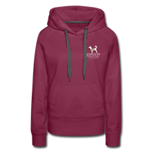 Service Dogs Save Lives Women’s Premium Hoodie - burgundy